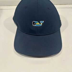 Vineyard Vines Dark Blue Cap with Whale Logo